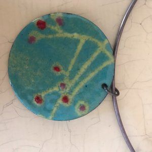 Handmade Turquoise Pendant Necklace